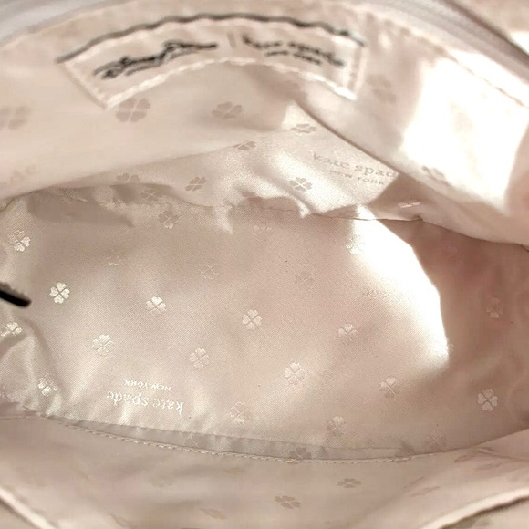 KATE SPADE x DISNEY Silver Mickey Mouse Top Handle Crossbody Satchel Bag NWT - Picture 6 of 17